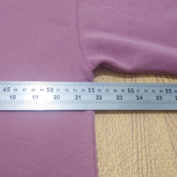 Vintage 80s Sweatshirt Jumper Women's Small Pink Embroidered Cottagecore Floral - Picture 7 of 12